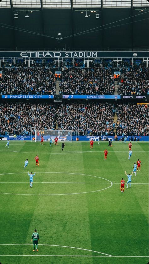 Etihad Stadium Aesthetic, Manchester City Aesthetic, Manchester City Stadium, Football Vibe, Football Aesthetic, Manchester Derby, Manchester City Wallpaper, Broken Screen Wallpaper, Etihad Stadium