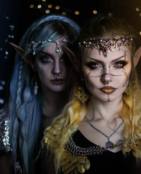 Fairy Shoot, Moon Elves, Ren Faire Ideas, Gothic Lifestyle, Vampire Ball, Moon Elf, Pictures Of The Sun, Fest Ideas, Makeup Pictorial