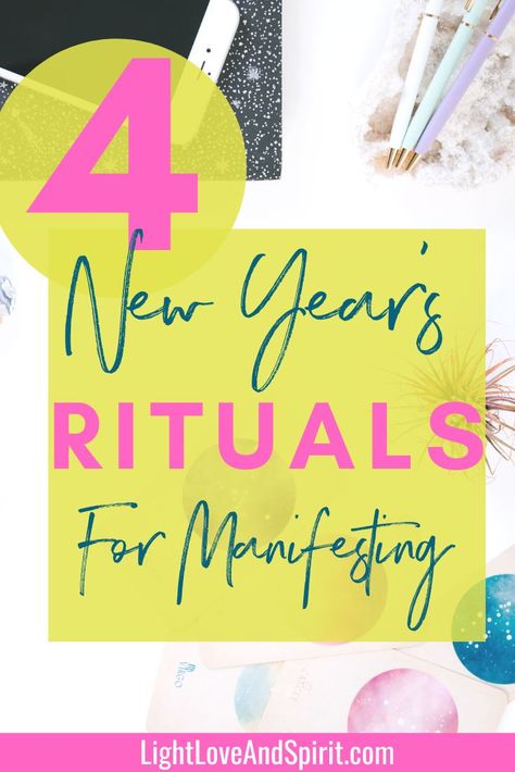 4 New Year's Rituals For Manifesting - What to do on new years eve. How to let go in 2020. What should I do one new years eve. How to write a letter to the universe on new years. #newyears2020 #manifest #lawofattraction #letgo #burnbox Intuitive Life Coach, What Is Energy, New Years Traditions, Soul Growth, Making A Vision Board, Become Wealthy, Psychic Development, Happy New Year Everyone, Energy Healer