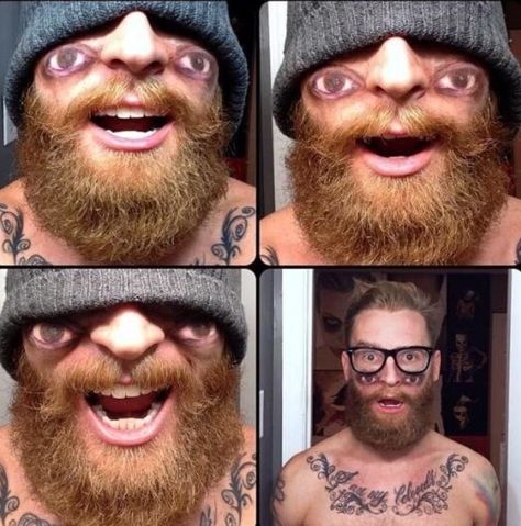 Beard Halloween Makeup, Beard Halloween Costumes, Beard Makeup, Halloween Beard, Beard Costume, Halloweenský Makeup, Cool Halloween Makeup, Makeup Humor, 웃긴 사진