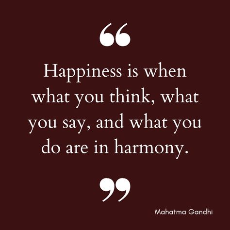 Quotes Mahatma Gandhi quotes, Motivational quotes Harmony Quotes, Think Quotes, Healing Habits, Ghandi Quotes, Mahatma Gandhi Quotes, Gandhi Quotes, Simple Quotes, Thinking Quotes, Soul Healing