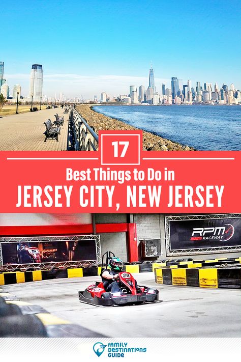 Want to see the most incredible things to do in Jersey City, NJ? We’re FamilyDestinationsGuide, and we’re here to help: From unique activities to the coolest spots to check out, discover the BEST things to do in Jersey City, New Jersey - so you get memories that last a lifetime! #jerseycity #jerseycitythingstodo #jerseycityactivities #jerseycityplacestogo New York City Vacation, New York Harbor, Manhattan Skyline, Skyline View, Recreational Activities, Hudson River, Cultural Experience, Free Things To Do, Jersey City