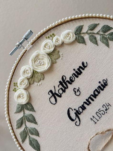 Embroidery Initials, Embroidery Wedding, Wedding Initials, Initials, Cross Stitch, Embroidery, Quick Saves