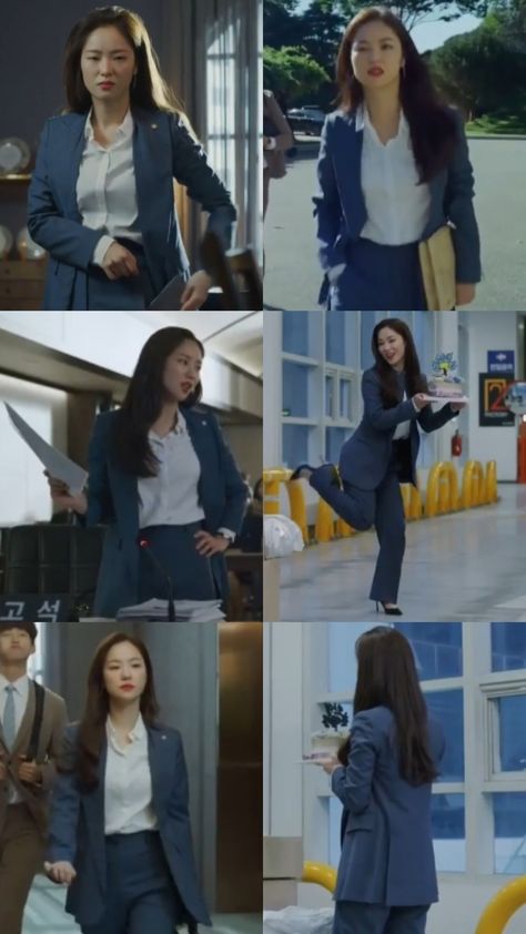 Jeon Yeo Been Vincenzo Outfit, Kdrama Corporate Attire, Vincenzo Cha Young Outfit, Hong Cha Young Outfit, Law Student Fashion, Kdrama Fits, K Drama Outfits, Asian Screen, Law Outfits