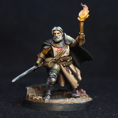 3D Print of Cursed Sands Crusader by robertmaeda1 Miniature Figures Fantasy, Rpg Figures, Dnd Mini, Dnd Minis, D&d Minis, Fantasy Figurine, Dungeons And Dragons Miniatures, D&d Miniatures, Dnd Miniatures