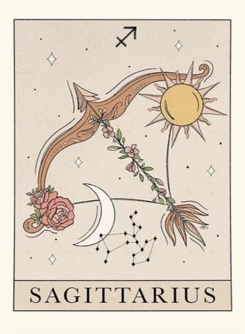 Sagittarius Tarot Card Tattoo, Sagittarius Art Goddesses, Zodiac Aesthetic Art, Sagittarius Core Aesthetic, Sagittarius Artwork, Sagittarius Drawing, Sagittarius Tarot Card, Zodiac Sagittarius Art, Sagittarius Illustration