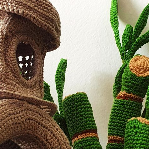 Bamboo and Japanese Lamp Crochet pattern by Cleverlyblu Bamboo Crochet Patterns, Lamp Crochet, Bamboo Crochet, Japanese Lamp, Pattern Crochet, Crochet Pattern, Crochet Patterns, Knitting, Crochet