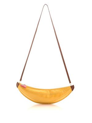 Charlotte Olympia python banana bag Banana Clothes, Aesthetic Banana, Banana Bag, Love Or Hate, Mind Up, A Banana, Charlotte Olympia, Name It, Bananas