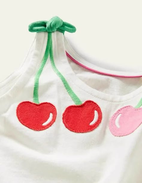 Cherry Tank Top Fruit Clothes, Tree Climbing, Kids Logo Design, Kids Tank Tops, Spring Girl, Types Of Girls, Kids Trend, Adventure Explore, Spring Baby