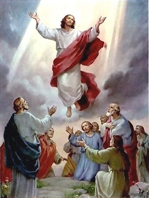 Rosary Novena, Ascension Of Jesus, Ascension Day, Afrique Art, Jesus Christ Art, Pictures Of Jesus Christ, Holy Rosary, Holy Ghost, Catholic Art