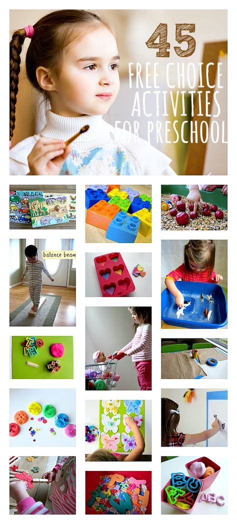 These could totally ALL be used at home with toddlers and preschoolers. Awesome list of kid activities.   Free choice activities for preschool organized in the areas of learning. Great preschool blog! Play Activities For Preschoolers, Preschool Organization, Fall Lessons, Activities For Preschoolers, Activities For Preschool, Activities Preschool, Free Play, Preschool Curriculum, Teaching Preschool