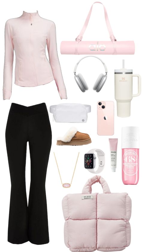 Wongyoungism Outfit, Girl Pink Aesthetic, Pilates Workout Clothes, Pilates Outfit, Pink Pilates, Pilates Princess, Cute Lazy Day Outfits, Pink Girly Things, Lazy Day Outfits