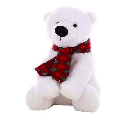 Plushie Gift, Cute Stuffed Animals, Bear Stuffed Animal, White Fur, Easter Day, Gift For Birthday, Stuffed Toy, Teddy Bears, Polar Bear