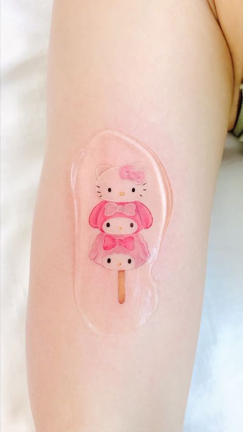 himi | sanrio lovers club🥤... | Instagram Sanrio Lovers Club, Sanrio Tattoos, Kawaii Things, Tattoo On, Tattoos And Piercings, Piercings, Tattoos, On Instagram, Instagram