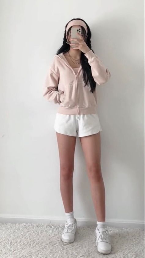 Outfits Blancos, Outfits Coquette, Ideas De Outfits, Cute Gym Outfits, Trendy Summer Outfits, Workout Outfit, Sporty Outfits, Really Cute Outfits, 인물 사진