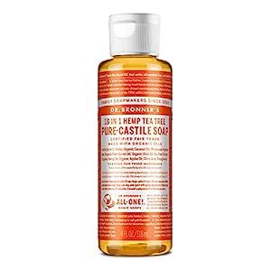 Dr. Bronner’s - Pure-Castile Liquid Soap Dr Bronner's Soap, Dr Bronners, Tea Tree Soap, Pure Castile Soap, Tree Soap, Liquid Castile Soap, Palm Kernel Oil, Organic Olive Oil, Castile Soap