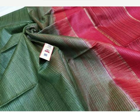 Price Rs 1300 + Shipping Katan silk saree Tussar Katan silk Saree with pure gicha zari pallu saree Running blouse pcs Handwoven 100% Silk. Blouse pcs running. Length 6.5mtr Tussar Silk Saree With Price, Body Quotes, Saree Cotton, Silk Sarees With Price, Blogger Instagram, Katan Silk Saree, Casual Saree, Katan Silk, Tussar Silk Saree