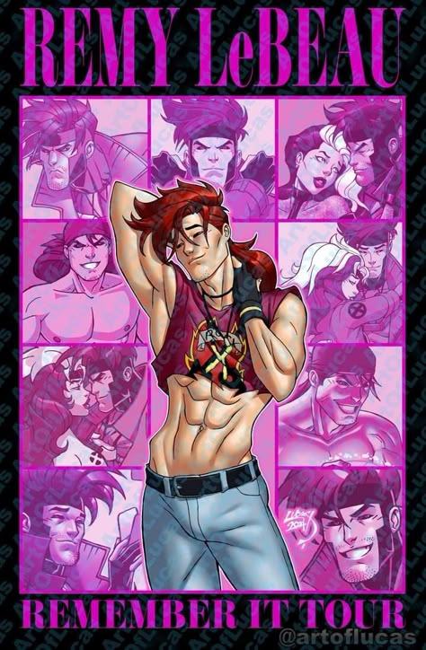 Gambit (Remy LeBeau) - X MEN Rouge And Gambit, Gambit X Men, Gambit Marvel, Rogue And Gambit, Remy Lebeau, Marvel Xmen, Marvel Comics Wallpaper, Man Character, I Love My Wife