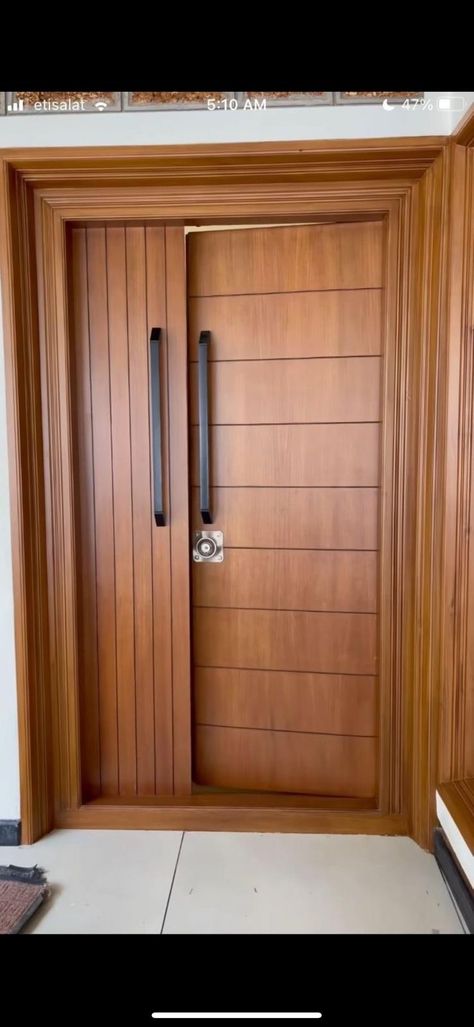 New Bedroom Door Design, Main Two Door Design Entrance, Chokat Door Design, Room Door Design Sanmaika, Cnc Wooden Door Design, Teak Wood Main Door Design Double Door, Double Door Designs Entrance, Dabal Door Design Wood Modern, Wooden Double Door Design Entrance Front Entry