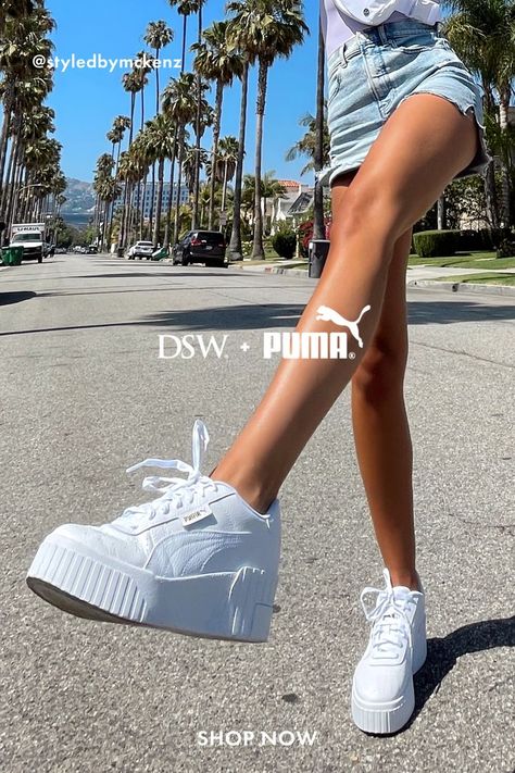 The white sneaker trend isn’t going anywhere. Find platform sneakers, high-top sneakers, apparel, and more from PUMA at DSW. Comfy Platform Sneakers, Sneakers Fashion Platform, 2022 Shoes Trends Women Sneakers, Platform Running Shoes, Best Platform Sneakers, Trendy Sneakers 2023 Women, How To Wear Platform Sneakers, 2023 Sneakers Trends Women, Women’s Platform Sneakers