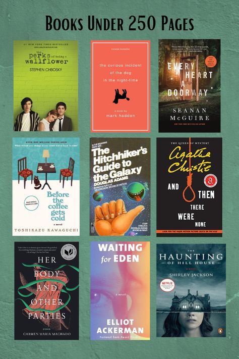 Best Short Books To Read, Short Story Books To Read, Good Short Books, Books Under 200 Pages, Short Book Recommendations, Short Novels To Read, Short Books To Read, Short Story Books, Books Recs