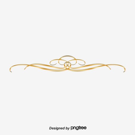 Gold Line Dividers, Dividers Png, Line Dividers, Calligraphy Wallpaper, Shadi Card, Line Png, Gold Vector, Flower Background Design, School Illustration