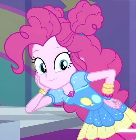 Pinkie Pie Human, Pink Pie, Magical Girl Aesthetic, My Little Pony Poster, Human Icon, Equestria Girl, Mlp Equestria Girls, Mlp Pony, My Little Pony Pictures