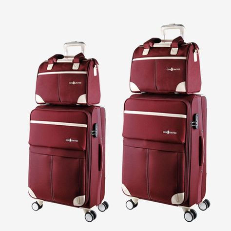 Hot Brand Men Women Travel Suitcase Spinner Wheels Trolley Luggage Bags Boarding Password Lock Travel Luggage Sets Leather Luggage Set, Travel Luggage Set, Womens Luggage, Best Carry On Luggage, Luggage Bags Travel, Travel Suitcase, Best Purses, Luggage Sizes, Trolley Bags