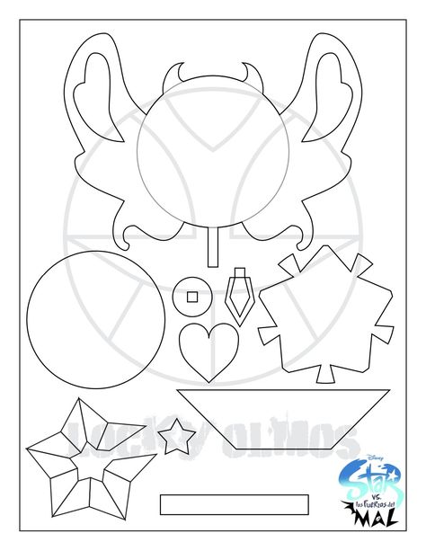 Star Butterfly Cosplay, Adventure Time Drawings, Papercraft Download, Evil Tattoo, Drukarka 3d, Hood Pattern, Diy Crafts Love, Video Game Anime, Pix Art