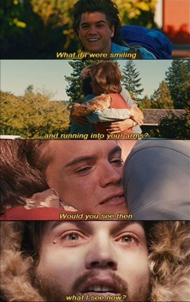 Chris was imagining what it would be like if he survived the berries and how it would be if he came home to his parents. Chris Mccandless, Christopher Mccandless, Wild Quotes, Wild Movie, Movie Collage, Best Movie Quotes, Cinema Quotes, Movie Lines, Film Quotes