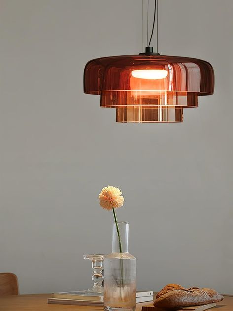 The Levels Pendant Light adds a touch of elegance to any space with its stylish design and warm light. Its wide range of combinations makes it a perfect choice for creating a peaceful atmosphere in your home or any other area. 
 
 
 
 
 
 
 
 
 
 
 
 
 
 If you have any questions about our products, please contact us and we will reply to you within 24 hours. 
 >>> 
 
 Product Size 
 Single layer Size:  22cm x H 23cm /   8.7 x H 9.1 
 
 Single layer S ize:  32cm x H 16cm /   12.6 x H 6.3 
 
 Single layer S ize:  42cm x H 11cm /   16.5 x H 4.3 
 
 Double layer S ize:  32cm x H 24cm /   12.6 x H 9.4 
 
 Double layer Size:  42cm x H 18cm /   16.5 x H 7.1 
 
 Three layer Size:  42cm x H 26cm /   16.5 x H 10.2 
 
 Details 
 Material: Glass , Metal . 
 Light source: Integrated LED. 
 Kel Bedside Wall Lights, Traditional Floor Lamps, Industrial Chandelier, Kitchen Island Lighting Pendant, Rechargeable Light, Arc Floor Lamps, Chandelier Design, Led Desk Lamp, Modern Floor Lamps