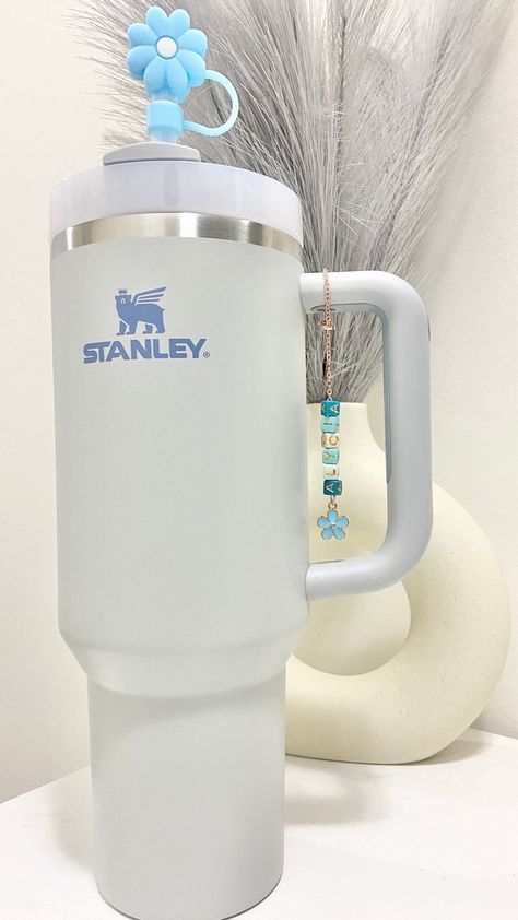 Cute Stanley Cup Designs, Cute Stanley Cups, Stanley Cup Accessories, Cool Water Bottles, Stanley Bottle, Copo Stanley, Stanley Accessories, Stanley Water Bottle, Stanley Products