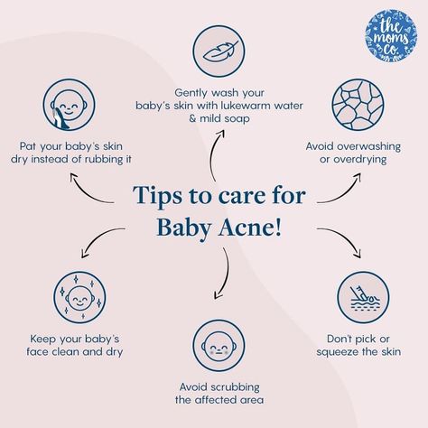 The Moms Co. on Instagram: “#savepost Baby acne is a rash that affects newborn babies 2-4 weeks after they are born. Also known as neonatal acne, it can be caused by…” Baby Acne, Baby Prep, Newborn Babies, Clean Face, Baby Skin, Mild Soap, Newborn Baby, Baby Face, Acne