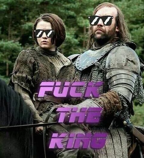 The Hound and Arya Just Don't Care Game Of Thrones Wallpaper, Game Of Thrones Meme, Game Of Thrones Facts, Game Of Thrones 3, Got Game Of Thrones, Game Of Thrones Quotes, Game Of Thrones Funny, Gangsta Style, Got Memes