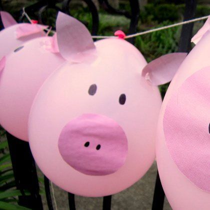 Greta Gris, Pig Balloon, Deco Ballon, Pig Birthday Party, Peppa Pig Birthday Party, Peppa Pig Party, Toy Story Birthday Party, Pig Party, Peppa Pig Birthday