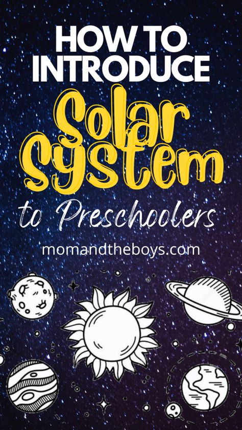 Solar System Lesson Plans Kindergarten, Solar System Projects For Preschoolers, Solar System Theme Classroom, Prek Solar System Activities, Kindergarten Solar System Activities, Montessori Planets Solar System, Solar System Activity For Preschool, Eclipse Lesson Preschool, Solar System Fine Motor Activities