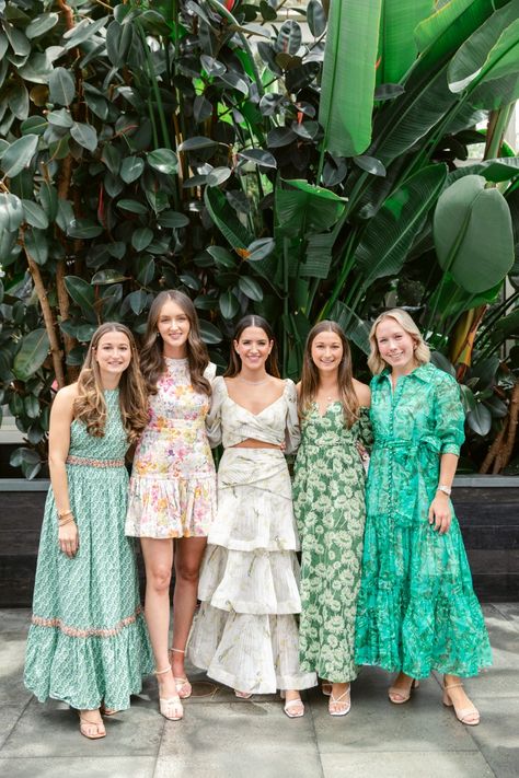 Wedding guest dress inspo, spring and summer guest dresses, vibrant and floral dresses Rehearsal Dinner Guest Dress Revolve, Rehearsal Dinner Dress Floral, Chic Floral Print Midi Bridesmaid Dress, Rehearsal Dinner Guest Outfit, Vibrant Flower Arrangements, Bridesmaid Getting Ready Outfit Floral, Rehearsal Dinner Guest Outfits, Chic One-shoulder Floral Print Midi Dress, Bridal Shower Shoes