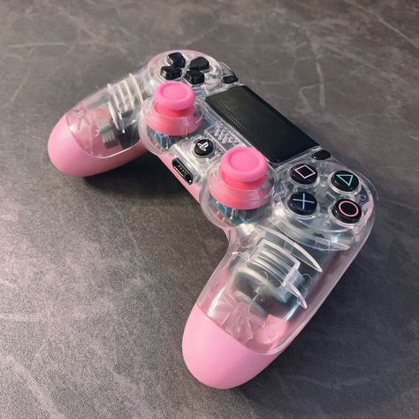 Girly Ps5 Setup, Playstation 4 Aesthetic, Ps4 Controller Aesthetic, Aesthetic Ps5 Controller, Pink Ps5, Cute Ps5 Controller, Pink Ps4 Controller, Pink Controller, Cute Ps4 Controller