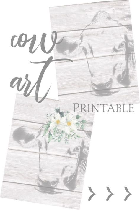 Printable Cow Pictures, Free Cow Printables, Farm Animal Paintings, Farmhouse Printables, Cow Prints, Craft Printables, House Printable, Animal Printables, Jersey Cow