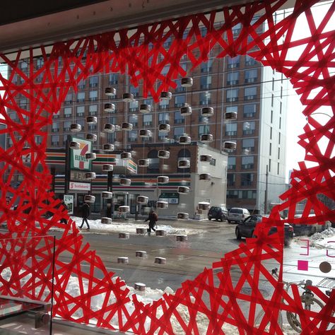 Valentines Window Display, Selamat Hari Valentine, Window Display Retail, Decoration Vitrine, Window Display Ideas, Store Window Displays, Hari Valentine, Retail Windows, Shop Windows