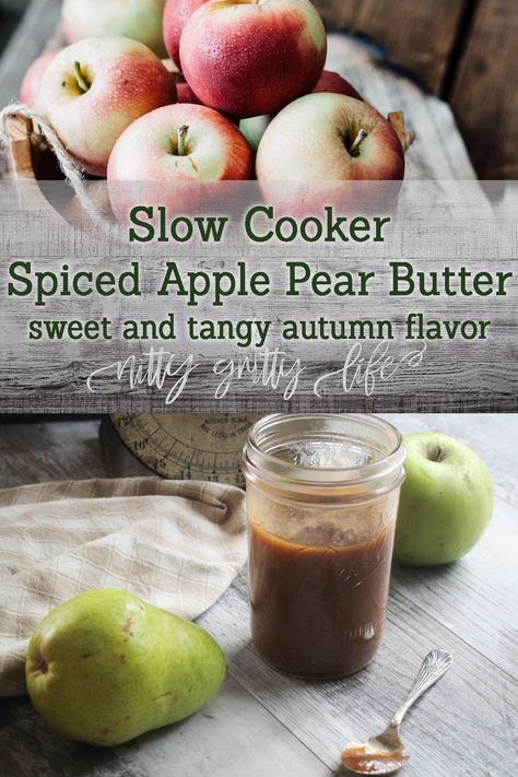 Apple Pear Butter Crockpot, Homestead Pantry, Fruit Butters, Pear Butter, Scratch Cooking, Canning Ideas, Pear Jam, Canning Recipe, Preserve Food