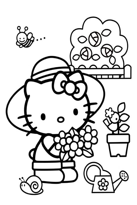 Hello Kitty Birthday Invitation, Hello Kitty Birthday Invitations, Hello Kitty Games, Hello Kitty Wedding, Hello Kitty Colouring Pages, Images Hello Kitty, Hello Kitty Printables, Hello Kitty Cupcakes, Cat Coloring Book