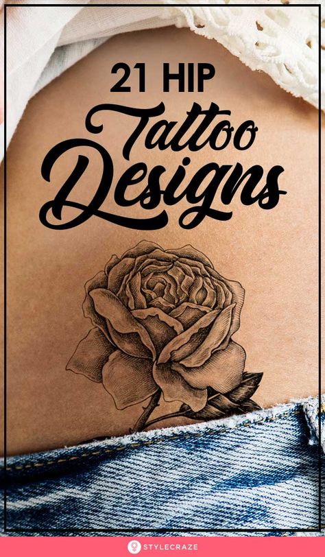 21 Hip Tattoo Designs That You Can Get Inked This Year Dope Hand Tattoos For Women, Small Hip Tattoos Women, Detailed Tattoo Designs, Tattoo Aftercare Tips, Hip Tattoo Designs, Side Thigh Tattoos, Cute Thigh Tattoos, Awareness Tattoo, Hip Thigh Tattoos