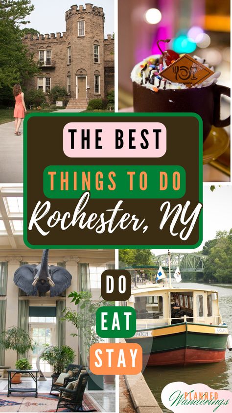 Rochester Ny Food, Things To Do In Rochester Ny, Rochester Ny Aesthetic, New York Day Trip, Anniversary Destinations, York Things To Do, Finger Lakes Ny, Westchester New York, Vacation 2024