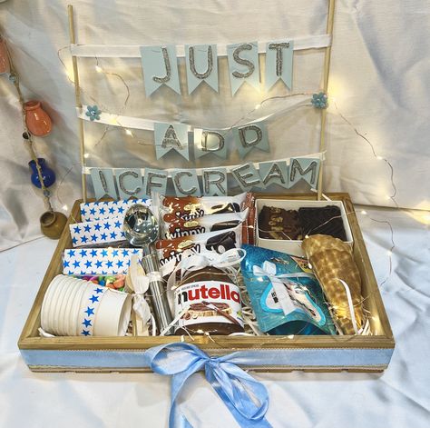 Just add your ice-cream to relish this awesome hamper. Birthday Hamper. Ice Cream Hamper, Birthday Hamper, Birthday Hampers, Relish, Ice Cream, Cream, Birthday, Quick Saves