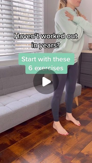 Simple Exercises At Home For Beginners, How To Start Working Out For Beginners, Easy Exercises For Beginners, Standing Workouts, Beginner Workout Program, Flexibility Fitness, Beginner Exercise, Overcome Laziness, Strength Mobility