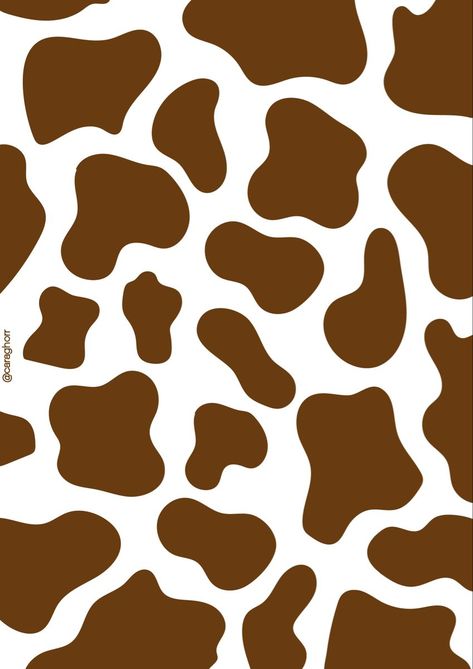 Cow Print Wallpaper Iphone, Wallpaper Iphone Brown, Spring Phone Wallpaper, Cow Wallpaper, Cow Print Wallpaper, Brown Cow, Brown Wallpaper, Brown Aesthetic, Print Wallpaper