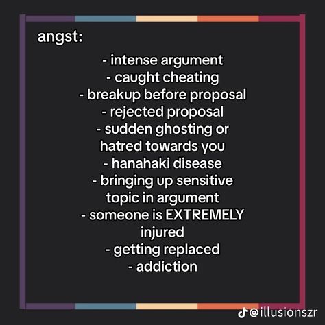 #angst #fanfic #characterai #fanfiction #fiction #idea #ideas #scenario #scenarios #writing #writer #write #writers #prompt #prompts #au Fanfiction Plot Ideas, Scenario Ideas Writing, Fanfiction Au Ideas, Different Au Ideas, Story Scenario Ideas, Au Fanfic Ideas, Au Ideas Writing, Fanfic Scenarios, Fanfic Prompts Story Ideas