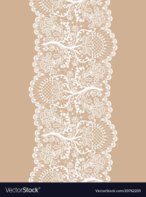 Embroidery Lace Border Design, Floral Border Design Pattern, Persian Elements, Lace Print Pattern, Lace Pattern Design, Lace Illustration, Lace Border Design, Lace Wallpaper, Lace Inspiration