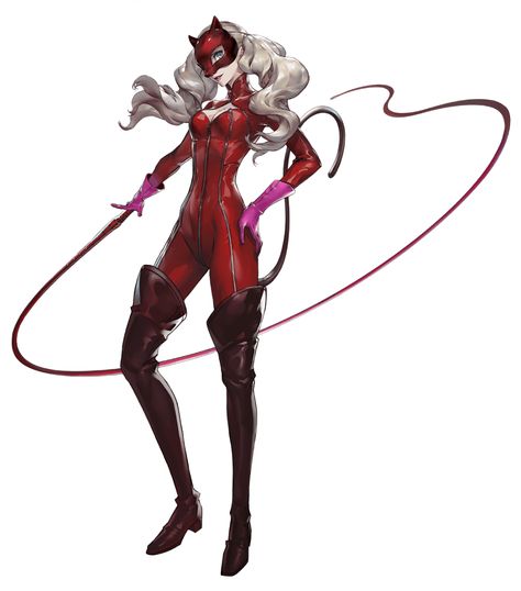 Ann Takamaki (Panther) Art - Persona 5: The Phantom X Art Gallery Panther Persona 5, Ann Takamaki, Library Games, Panther Art, Game Concept Art, Anime Warrior, Game Character Design, The Phantom, Persona 5